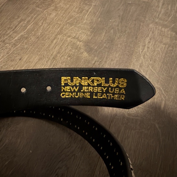 Two Row Pyramid Stud Belt - Picture 7 of 7